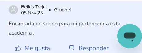 Testimonio de estudiante 3
